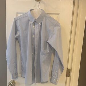 Brooks Brothers Sky Blue Dress Shirt (kids size 14)